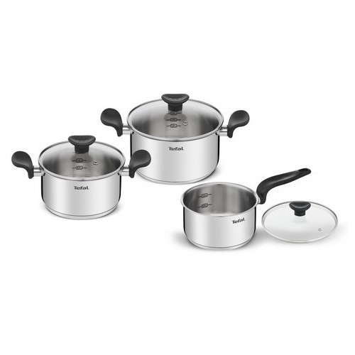 BATERIA CALDEROS TEFAL E308S674 3 PIEZAS